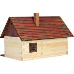 Casa traditionala din barne de lemn de pin (100 piese)